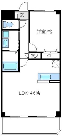 ジエレガンス城山の物件間取画像